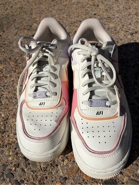 Nike Air Force 1 Shadow 'Orange Chalk Pink Glaze